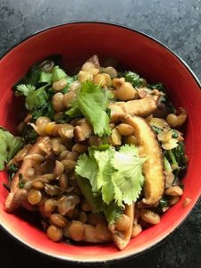 Curried Lentils with Spinach Recipe