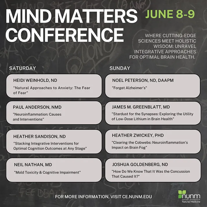 Naturopathy Canonsburg PA Mind Matters Conference